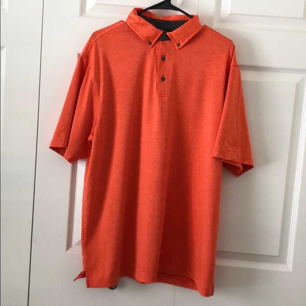 NWOT Walter Hagen Men’s Golf Shirt Large Orange